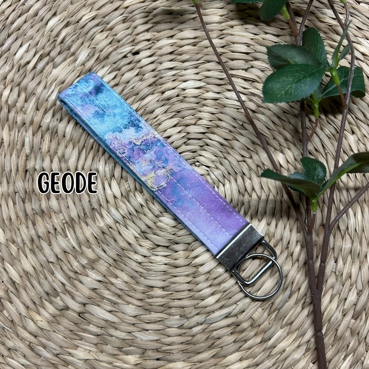 Spring Keychain Wristlet