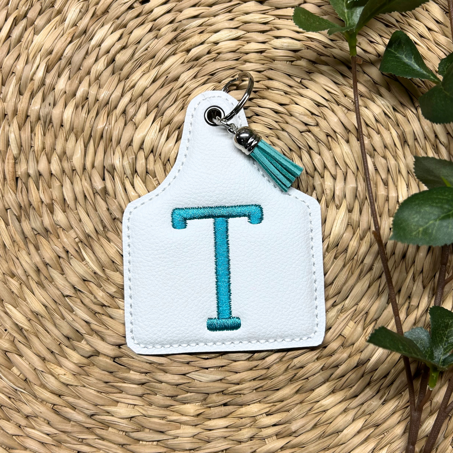 Cow Head Keychain | Bag Tag | Key Accessory