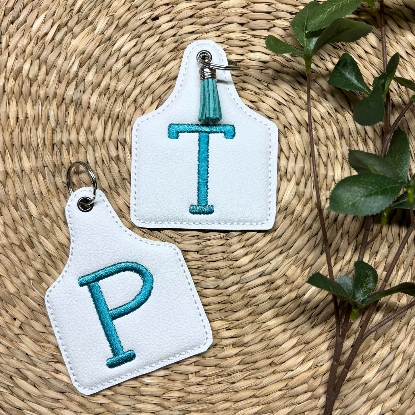 Cow Head Keychain | Bag Tag | Key Accessory