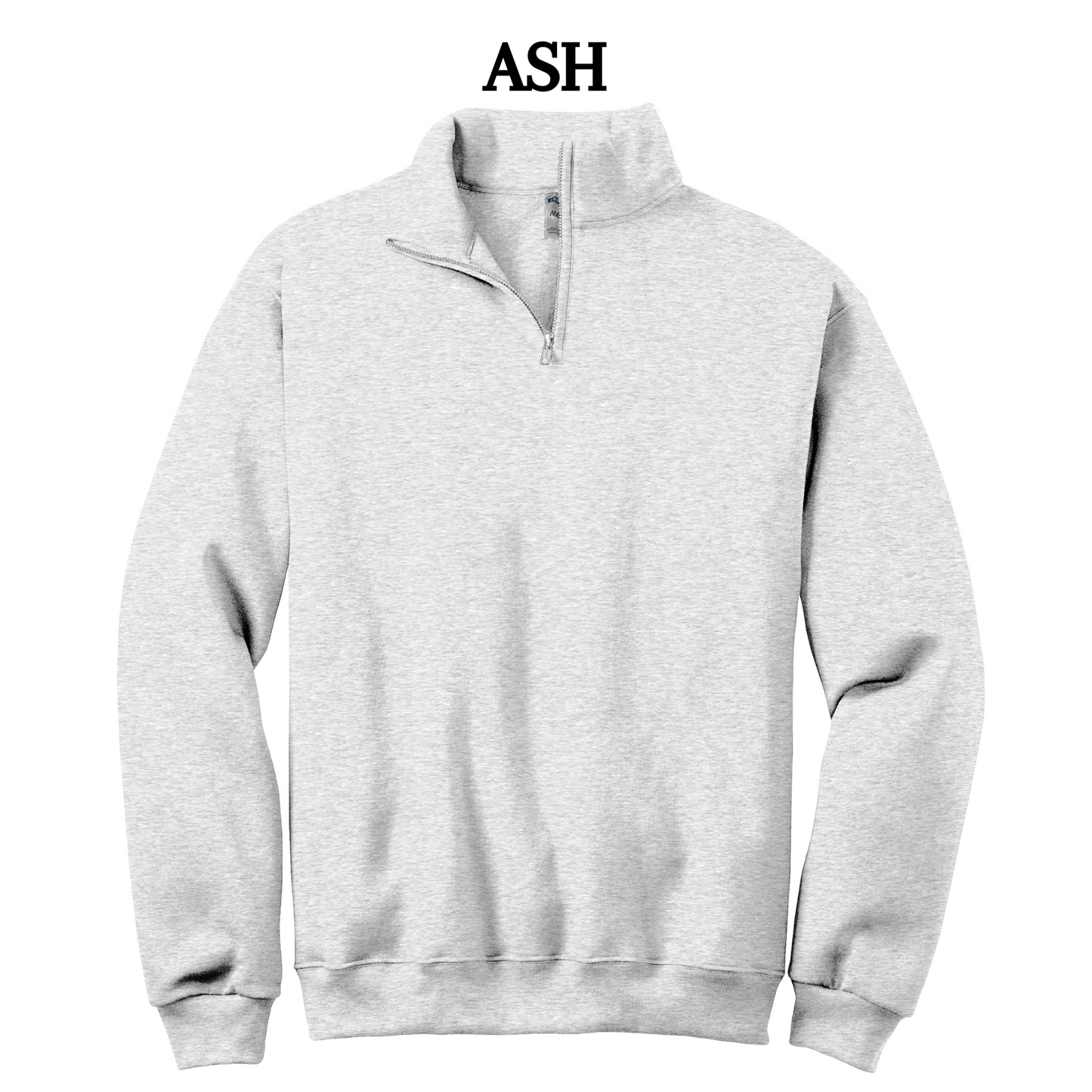 Embroidered Dressage Horse 1/4 Zip Sweatshirt