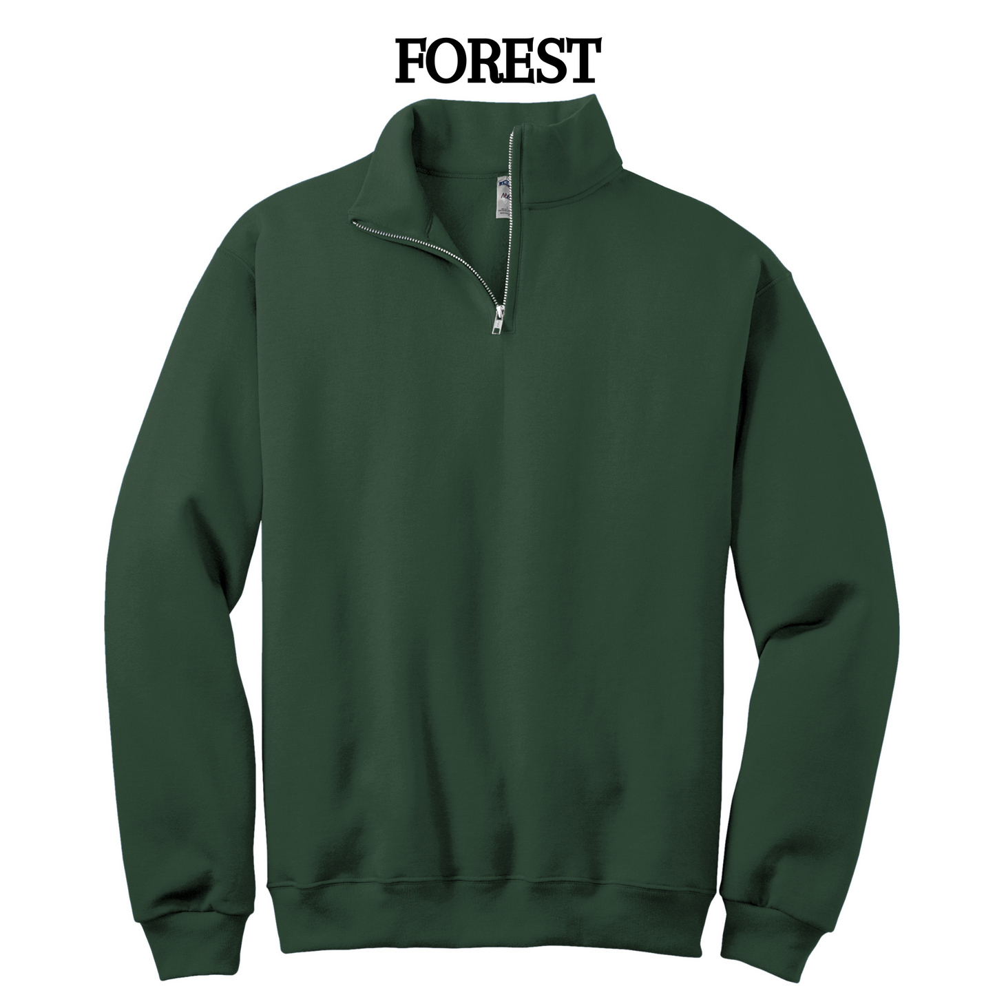 Embroidered Dressage Horse 1/4 Zip Sweatshirt