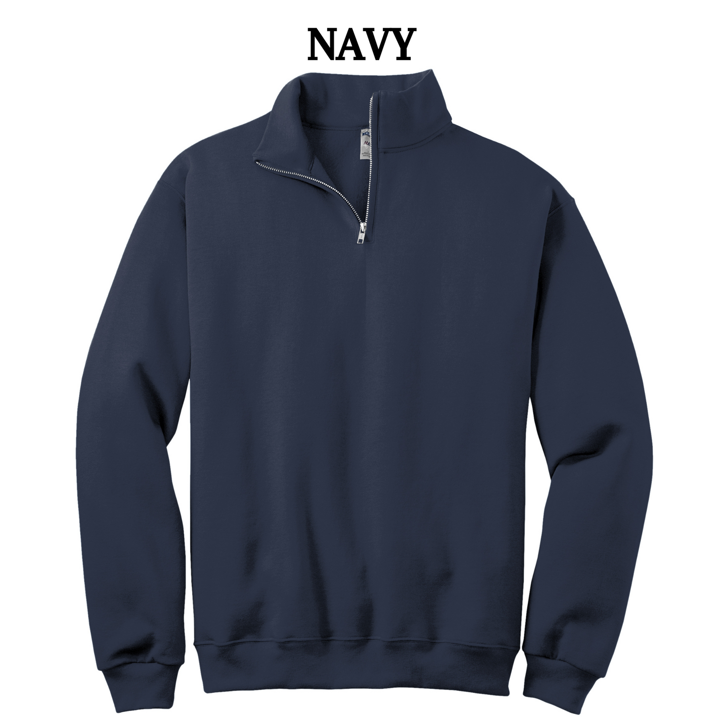 Embroidered Dressage Horse 1/4 Zip Sweatshirt