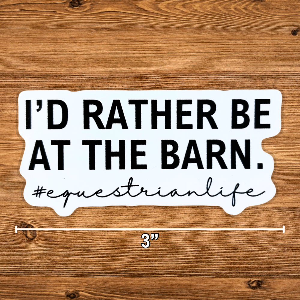 Equestrian Life Stickers