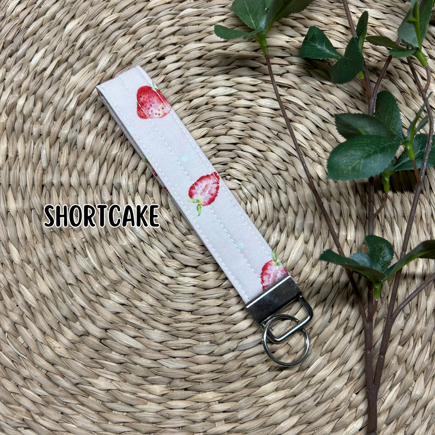 Spring Keychain Wristlet