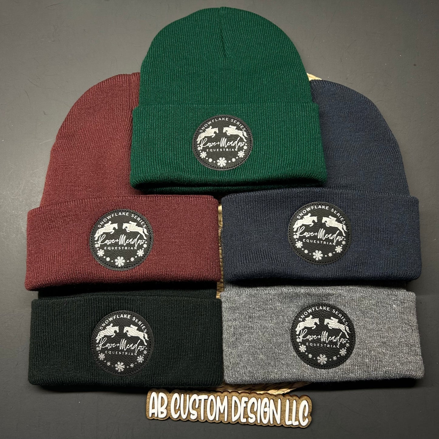 Snowflake Series Patch Beanie
