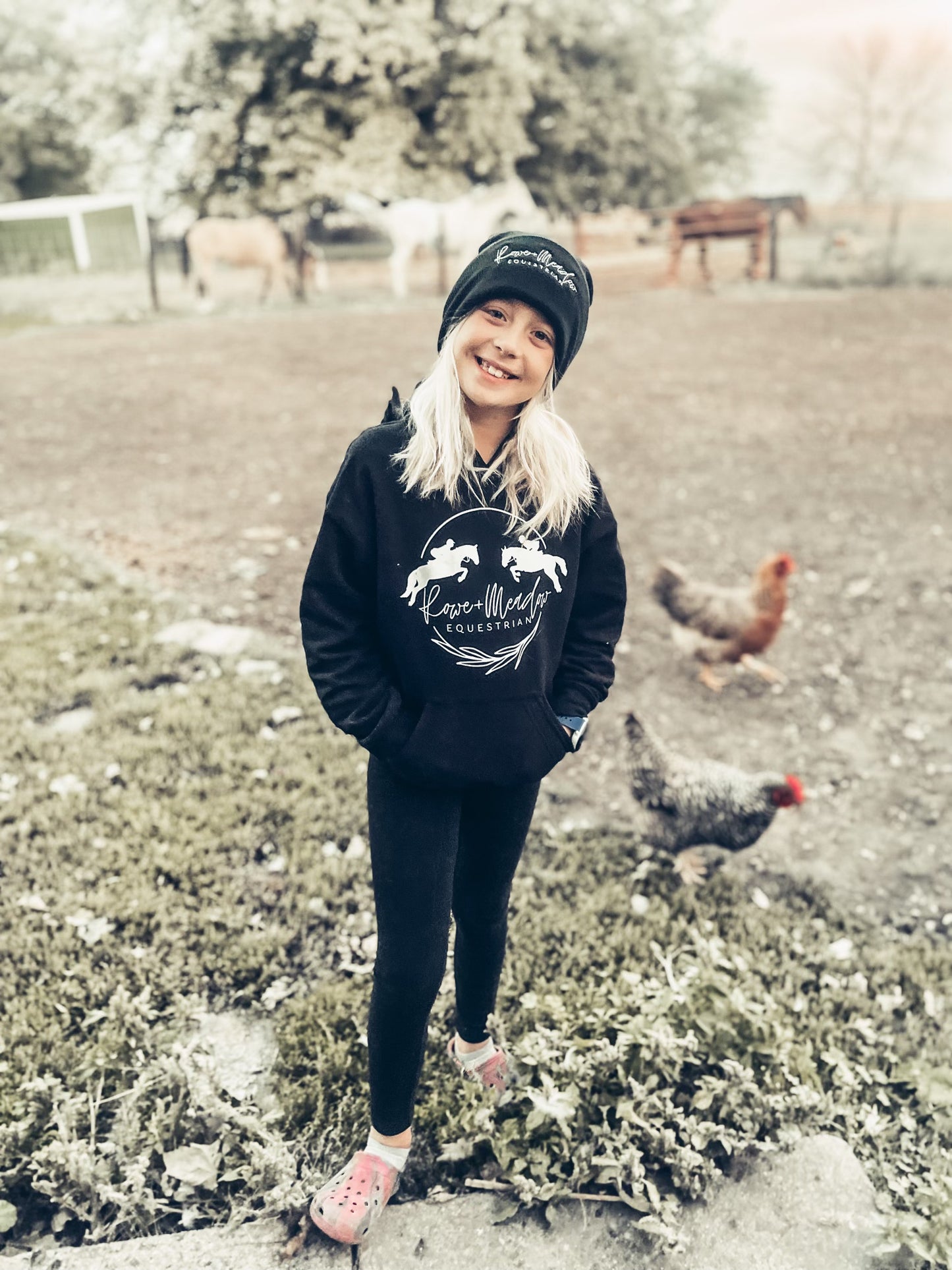 Youth R+M Hooded Sweatshirt