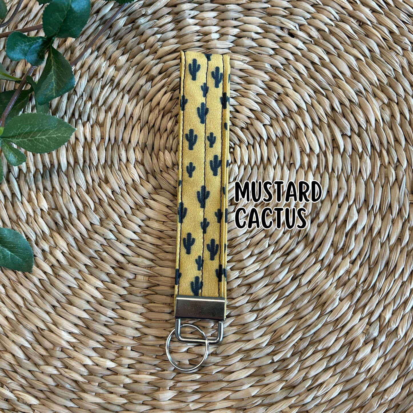 Western Keychain Wristlet