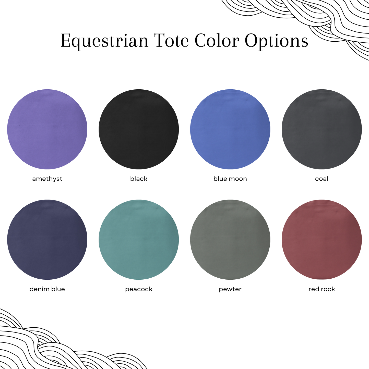 Equestrian Tote Bag