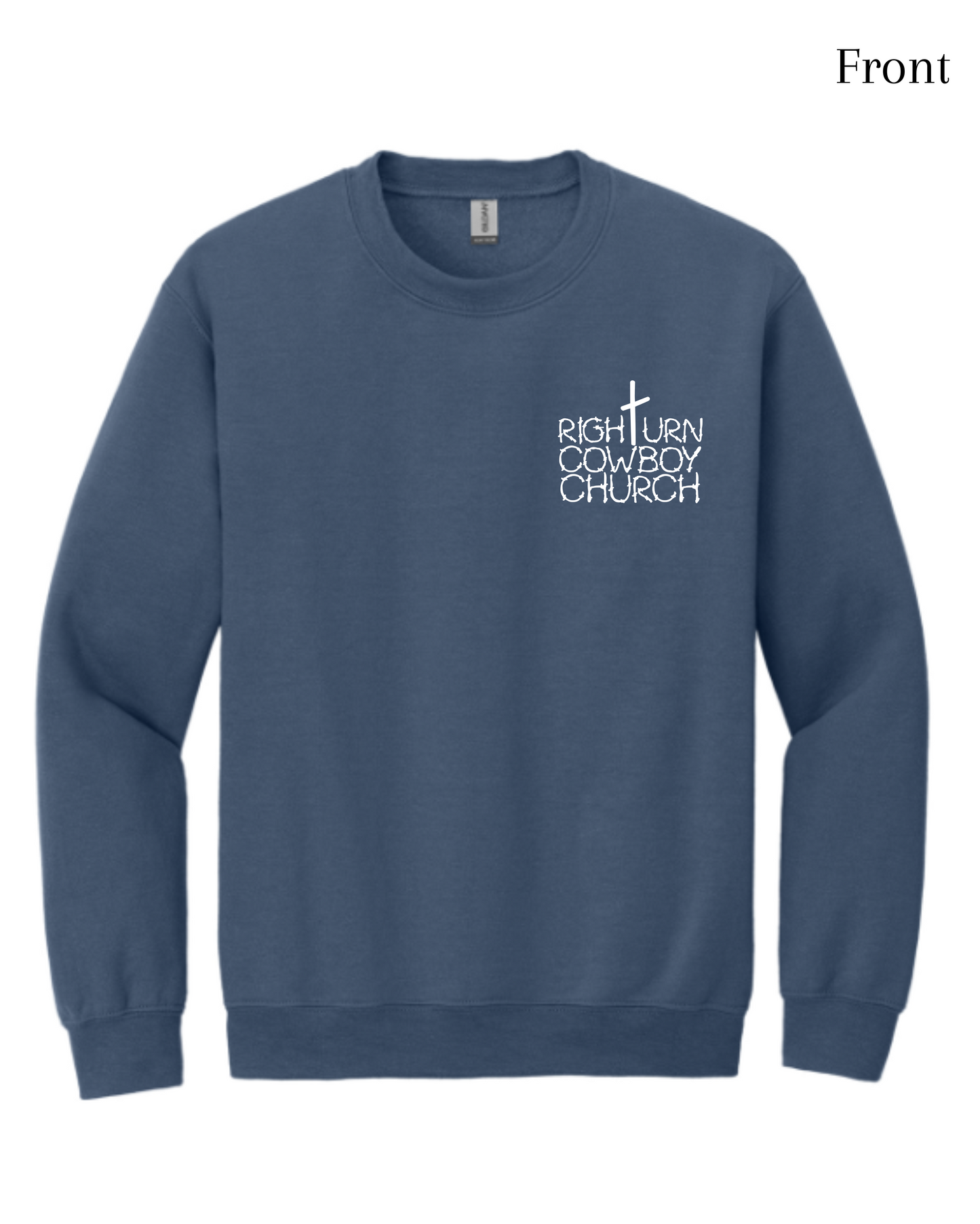 RT Cowboy Church Crewneck Sweatshirt