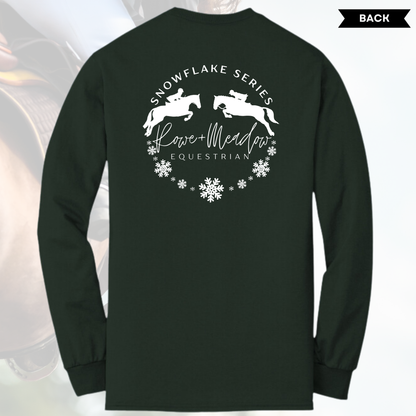 Adult Snowflake Series Long Sleeve T-Shirt