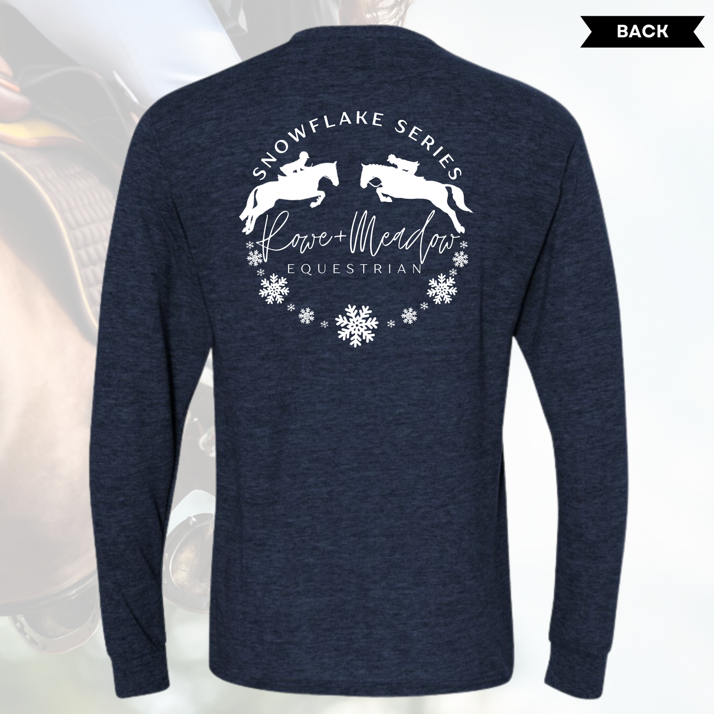 Adult Snowflake Series Long Sleeve T-Shirt