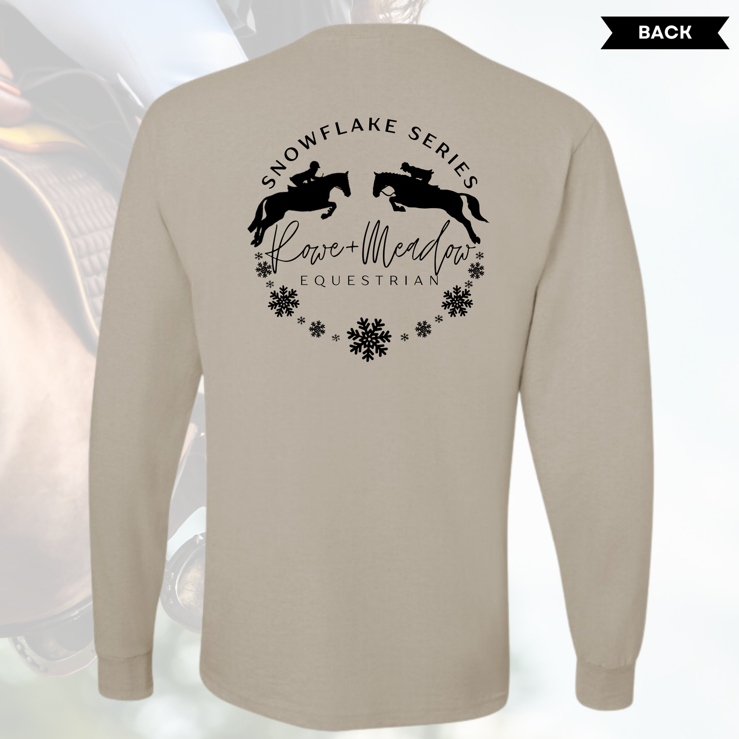 Adult Snowflake Series Long Sleeve T-Shirt