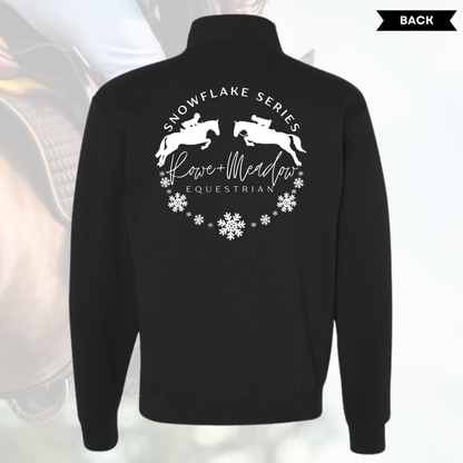 Adult Snowflake Series 1/4 Zip Sweatshirt