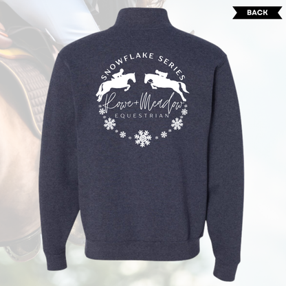 Adult Snowflake Series 1/4 Zip Sweatshirt