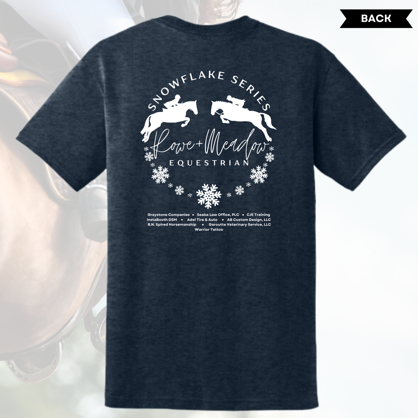 Adult Snowflake Series Short Sleeve T-Shirt