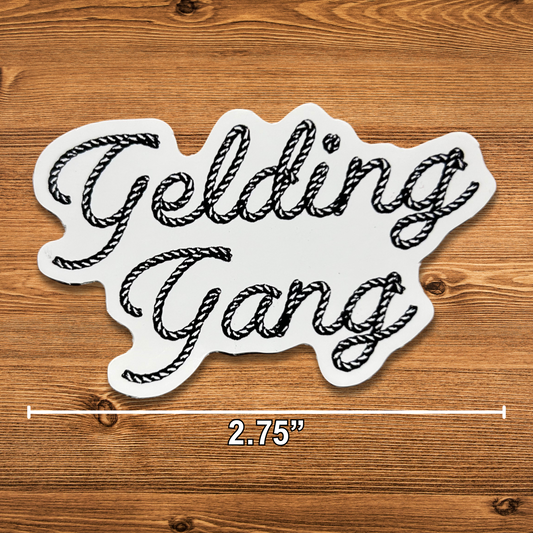 Gelding Gang Sticker