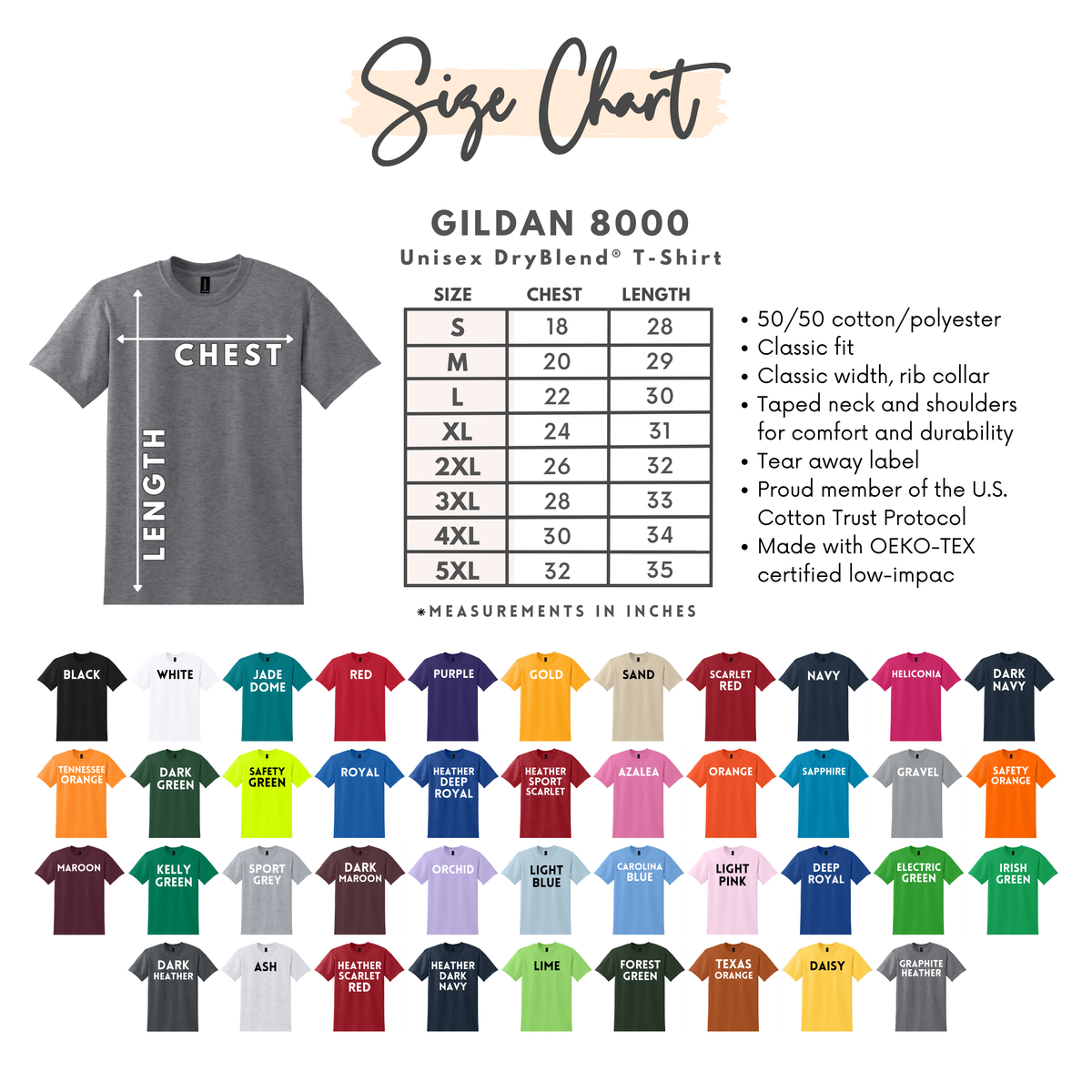 Adult 26-27 Snowflake Series Short Sleeve T-Shirt