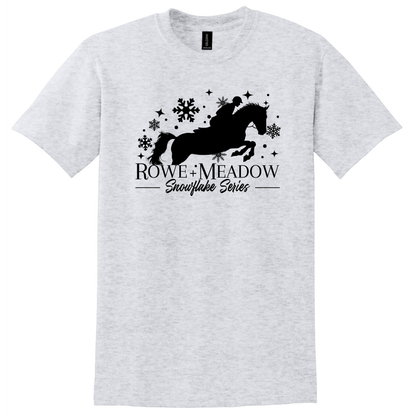 Adult 26-27 Snowflake Series Short Sleeve T-Shirt