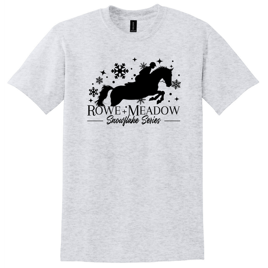 Adult 26-27 Snowflake Series Short Sleeve T-Shirt