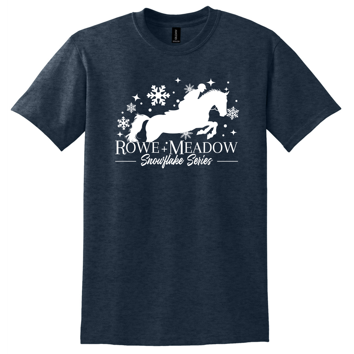 Adult 26-27 Snowflake Series Short Sleeve T-Shirt
