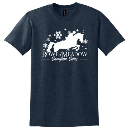 Adult 26-27 Snowflake Series Short Sleeve T-Shirt