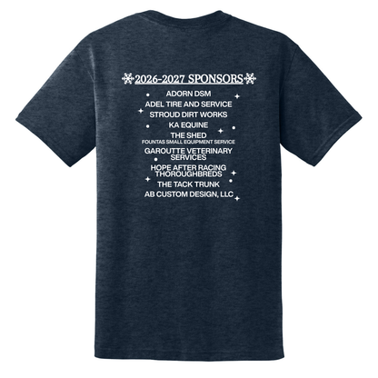 Adult 26-27 Snowflake Series Short Sleeve T-Shirt